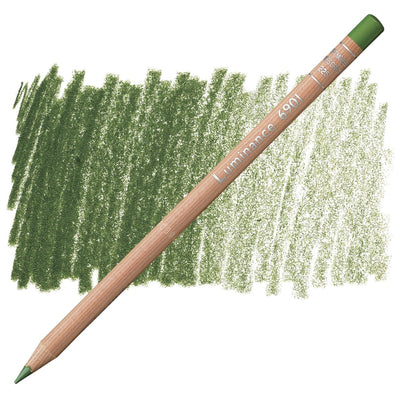 CaranD`ache Luminance 6901 Pencil Moss green (225) | Reliance Fine Art |Carendache Luminance Singles