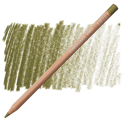 CaranD`ache Luminance 6901 Pencil Olive Brown (039) | Reliance Fine Art |Carendache Luminance Singles