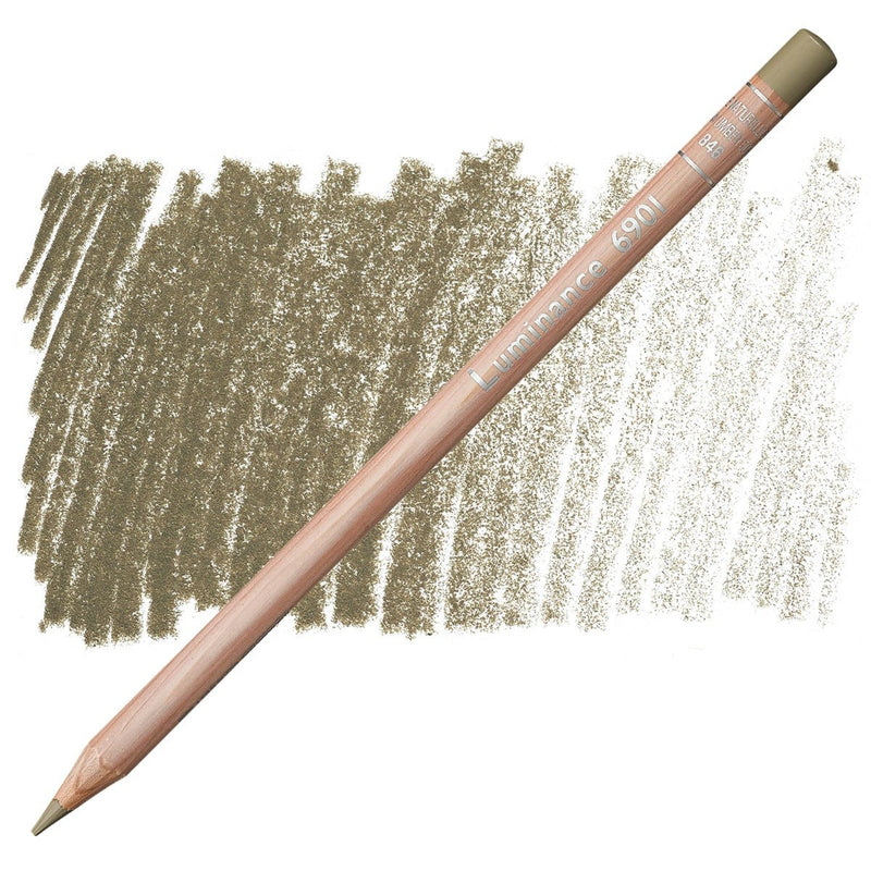 CaranD`ache Luminance 6901 Pencil Raw umber 50% (846) | Reliance Fine Art |Carendache Luminance Singles
