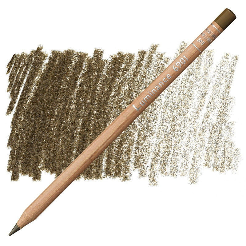 CaranD`ache Luminance 6901 Pencil Raw Umber (548) | Reliance Fine Art |Carendache Luminance Singles