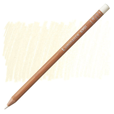 CaranD`ache Luminance 6901 Pencil Titanium Buff (801) | Reliance Fine Art |Carendache Luminance Singles