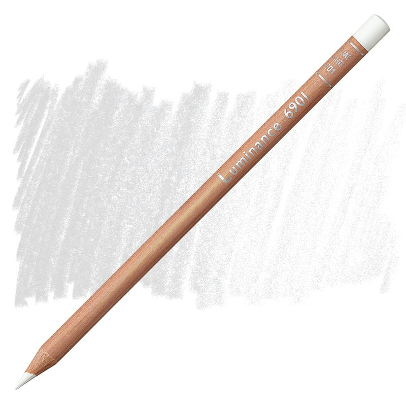 CaranD`ache Luminance 6901 Pencil White (001) | Reliance Fine Art |Carendache Luminance Singles
