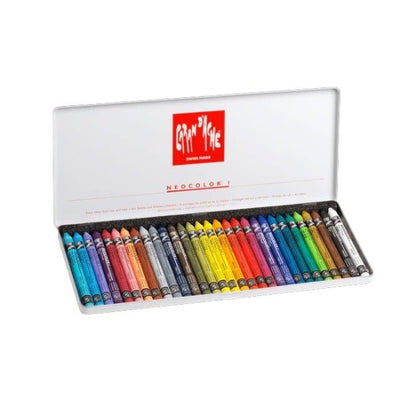 CaranD'ache Neocolor I Water-Resistant Wax Pastels Set of 30 (7000.330) | Reliance Fine Art |Pastels