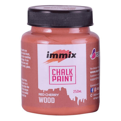 Chalk Paint 250ml Red Cherry Wood | Reliance Fine Art |Chalk Paint