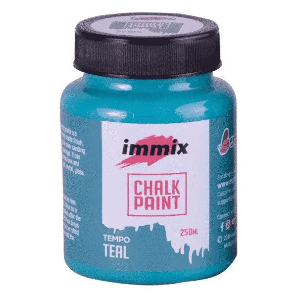 Chalk Paint 250ml Tempo Teal | Reliance Fine Art |Chalk Paint