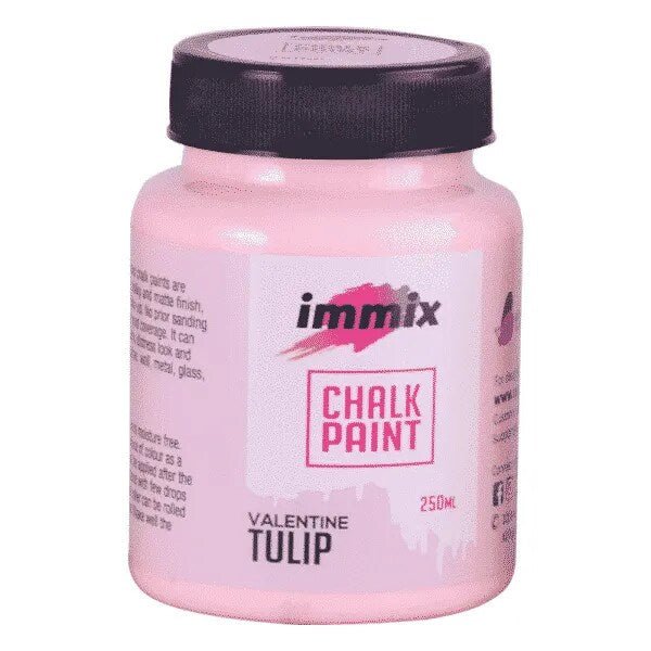 Chalk Paint 250ml Valentine Tulip | Reliance Fine Art |Chalk Paint