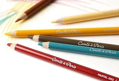 Conte a Paris Assorted Pastel Pencil Set of 48 (2184) | Reliance Fine Art |PastelsSketching Pencils Sets