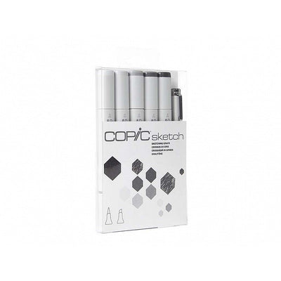 Copic Markers Grey Set Of 6 Alcohol Markers | Reliance Fine Art |Markers