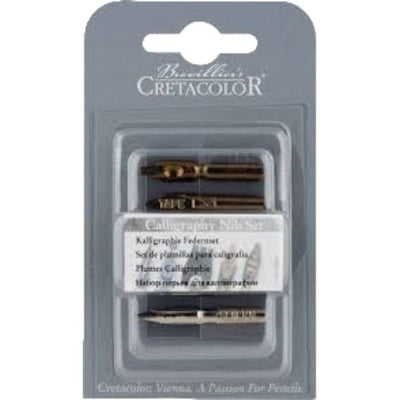 Creta Color Calligraphy Nibs Set of 5 | Reliance Fine Art |Calligraphy & Lettering