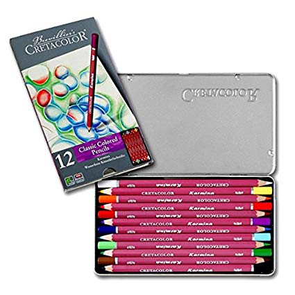 CretaColor Fine Art colored Classic pencil of 12 (27012) | Reliance Fine Art |Sketching Pencils Sets
