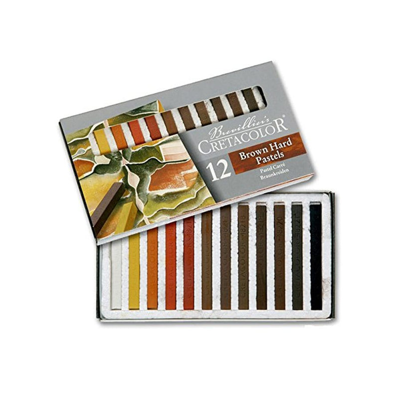 CretaColor Hard Pastel Brown (48412) | Reliance Fine Art |Charcoal & GraphitePastels