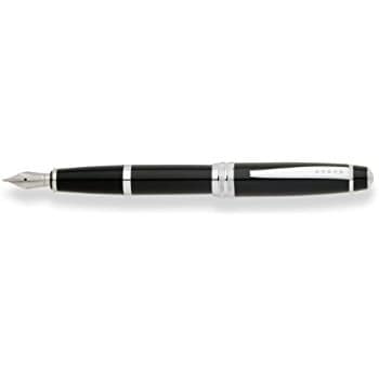 Cross Bailey Complete Fountain Pen & Refill Gift Set Black Lacquer AT-0456-7MS/5 | Reliance Fine Art |PensStationery