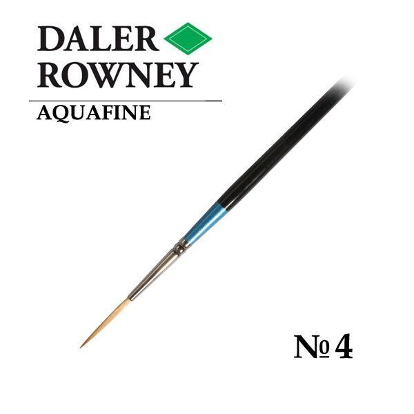 Daler-Rowney Aquafine Rigger AF50/Size 4 | Reliance Fine Art |Daler Rowney Aquafine BrushesWatercolour Brushes