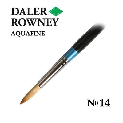 Daler-Rowney Aquafine Round AF85/Size 14 | Reliance Fine Art |Daler Rowney Aquafine BrushesWatercolour Brushes