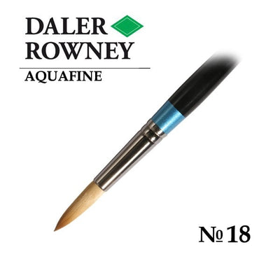 Daler-Rowney Aquafine Round AF85/Size 18 | Reliance Fine Art |Daler Rowney Aquafine BrushesWatercolour Brushes