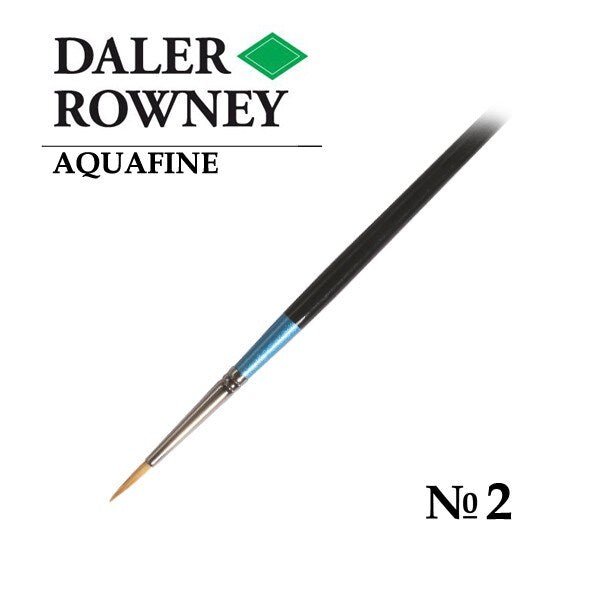 Daler-Rowney Aquafine Round AF85/Size 2 | Reliance Fine Art |Daler Rowney Aquafine BrushesWatercolour Brushes