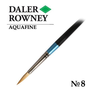 Daler-Rowney Aquafine Round AF85/Size 8 | Reliance Fine Art |Daler Rowney Aquafine BrushesWatercolour Brushes