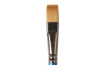Daler-Rowney Aquafine Short Flat AF55/Size 3/4 inches | Reliance Fine Art |Daler Rowney Aquafine BrushesWatercolour Brushes