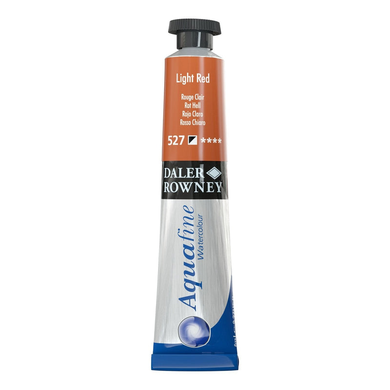 Daler-Rowney Aquafine Watercolour - 8ml - Light Red (527) | Reliance Fine Art |Daler Rowney Aquafine Watercolor TubesWater ColorWatercolor Paint