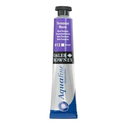 Daler-Rowney Aquafine Watercolour - 8ml - Permanent Mauve (413) | Reliance Fine Art |Daler Rowney Aquafine Watercolor TubesWater ColorWatercolor Paint