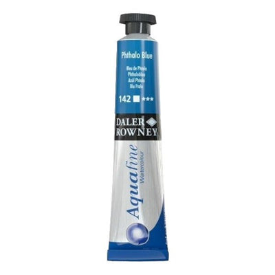 Daler-Rowney Aquafine Watercolour - 8ml - Phthalo Blue (142) | Reliance Fine Art |Daler Rowney Aquafine Watercolor TubesWater ColorWatercolor Paint