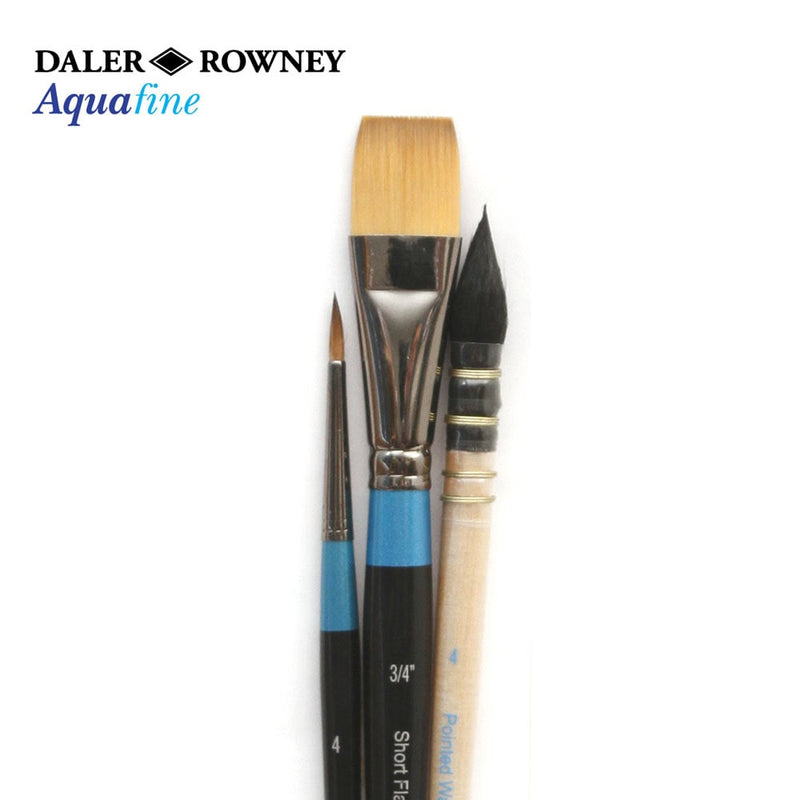 Daler Rowney Aquafine Watercolour Brush Wallet 300 Set Of 3 | Reliance Fine Art |Brush SetsWatercolour Brushes