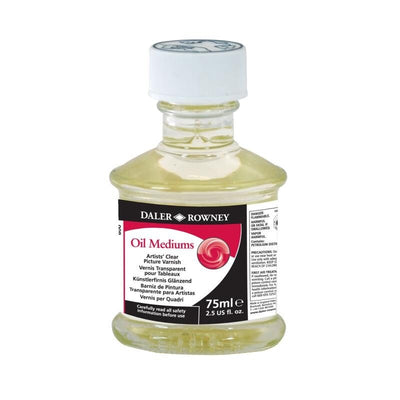 Daler & Rowney Artists Clear Picture Varnish 75 ML | Reliance Fine Art |Oil Mediums & VarnishOil Painting Mediums & Varnishes