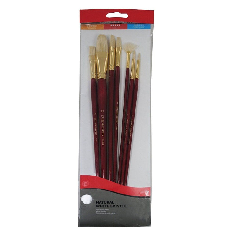 Daler-Rowney Brush Natural & Synthetic Set of 7 (216940700) | Reliance Fine Art |Brush Sets