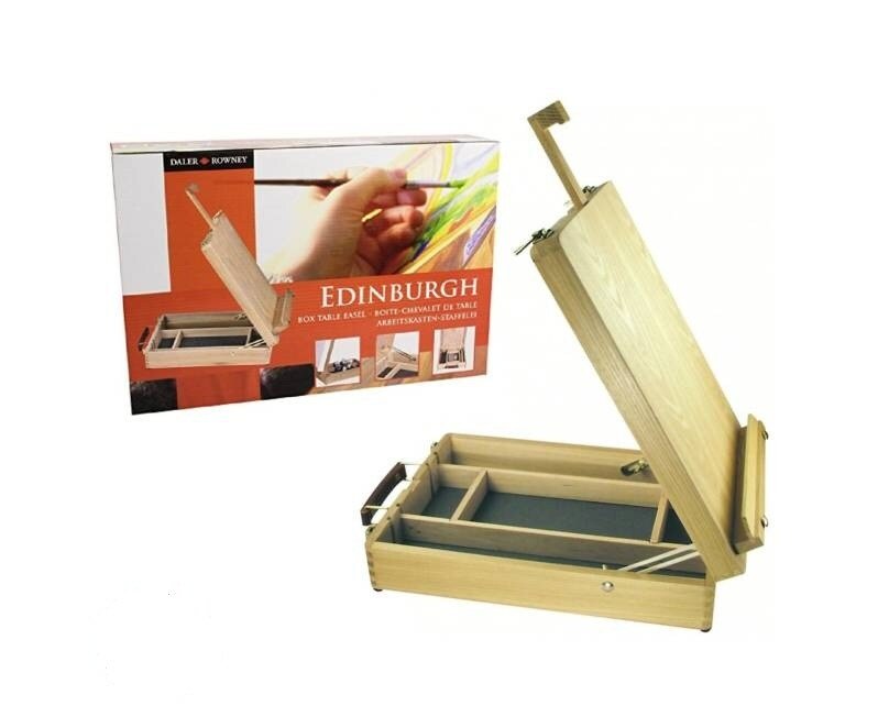 Daler-Rowney Edinburgh Box Table Easel (802000098) | Reliance Fine Art |Easels & Stands