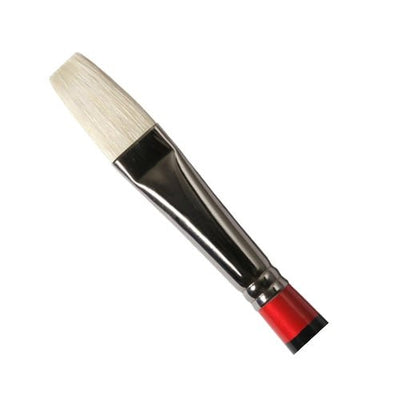 Daler-Rowney Georgian Long Flat Brush G48/Size 12 | Reliance Fine Art |Daler Rowney Georgian BrushesOil BrushesOil Paint Brushes