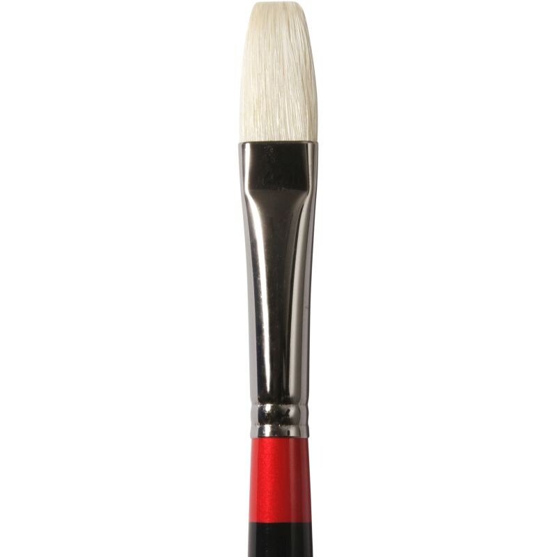 Daler-Rowney Georgian Long Flat Brush G48/Size 4 | Reliance Fine Art |Daler Rowney Georgian BrushesOil BrushesOil Paint Brushes