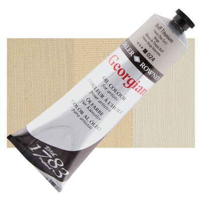 Daler Rowney Georgian Oil 225 ML Buff Titanium (024) | Reliance Fine Art |Daler & Rowney Georgian Oil ColoursOil Paints