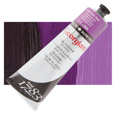 Daler Rowney Georgian Oil 225 ML Cobalt Violet Hue (406) | Reliance Fine Art |Daler & Rowney Georgian Oil ColoursOil Paints