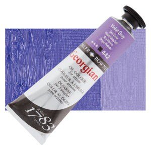 Daler Rowney Georgian Oil 38 ML Violet Grey (442) | Reliance Fine Art |Daler & Rowney Georgian Oil ColoursOil Paints