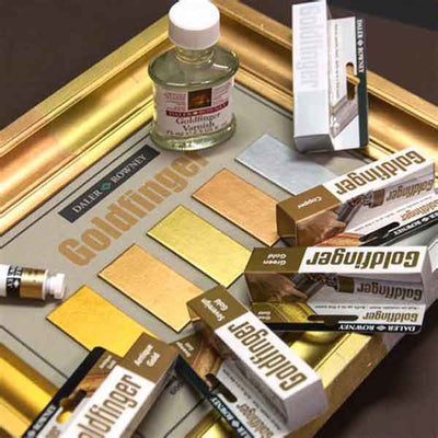 Daler Rowney Goldfinger Metallic Paste - Antique Gold 22 ML (145008600) | Reliance Fine Art |Art Tools & AccessoriesOil Mediums & Varnish