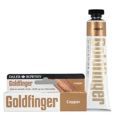 Daler Rowney Goldfinger Metallic Paste - Copper 22 ML (145008230) | Reliance Fine Art |Art Tools & AccessoriesOil Mediums & Varnish