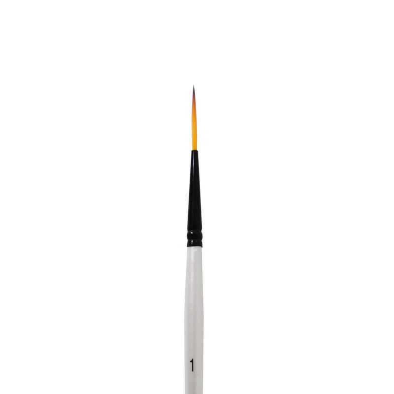 Daler Rowney Graduate Synthetic Short Handle Rigger Brush Size 1 (212130001) | Reliance Fine Art |Economy BrushesOil Paint Brushes