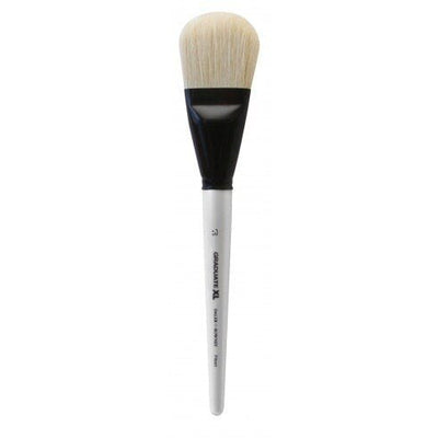 Daler Rowney Graduate XL Natural White Bristle Filbert Brush Size 30 (212369030) | Reliance Fine Art |Wash Brushes