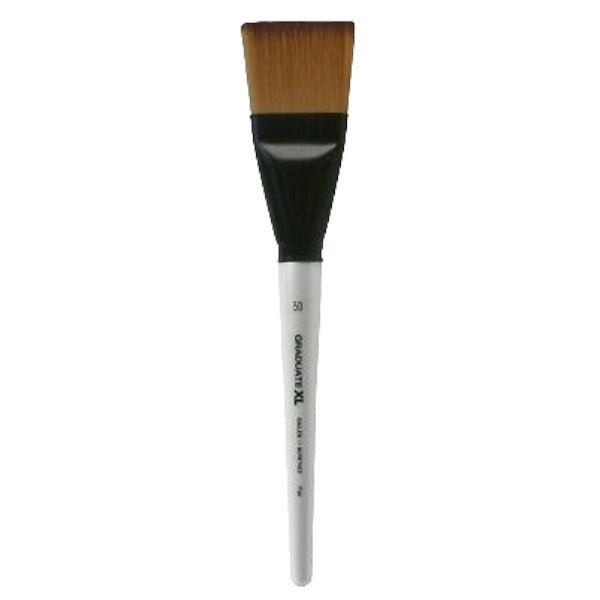 Daler Rowney Graduate XL Synthetic Soft Bristle Flat Brush Size 50 (212360050) | Reliance Fine Art |Wash Brushes