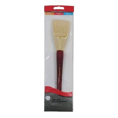Daler Rowney Simply Natural White Bristle 2 Inch Brush (216940100) | Reliance Fine Art |Wash Brushes