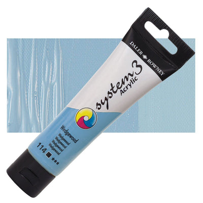 Daler & Rowney System3 150ML WEDGWOOD (114) | Reliance Fine Art |Acrylic PaintsDaler & Rowney System3 Acrylics