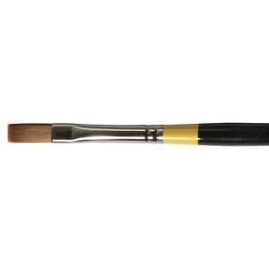 Daler-Rowney System3 Long Flat Brush SY44/Size 4 | Reliance Fine Art |Acrylic BrushesAcrylic Paint BrushesDaler Rowney System3 Brushes