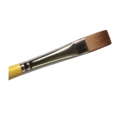 Daler-Rowney System3 Long Handle Bright Brush SY41/Size 12 | Reliance Fine Art |Acrylic BrushesAcrylic Paint BrushesDaler Rowney System3 Brushes