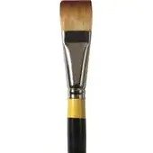 Daler-Rowney System3 Short Flat Brush SY55 Size 1/4 Inch | Reliance Fine Art |Acrylic BrushesAcrylic Paint BrushesDaler Rowney System3 Brushes