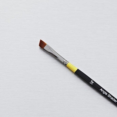 Daler-Rowney System3 Short Handle Angle Shader SY57/Size 1/4 inch | Reliance Fine Art |Acrylic BrushesAcrylic Paint Brushes