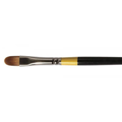 Daler-Rowney System3 Short Handle Filbert Brush SY67/Size 10 | Reliance Fine Art |Acrylic BrushesAcrylic Paint BrushesDaler Rowney System3 Brushes