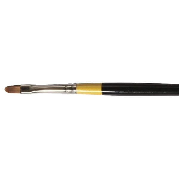 Daler-Rowney System3 Short Handle Filbert Brush SY67/Size 4 | Reliance Fine Art |Acrylic BrushesAcrylic Paint BrushesDaler Rowney System3 Brushes