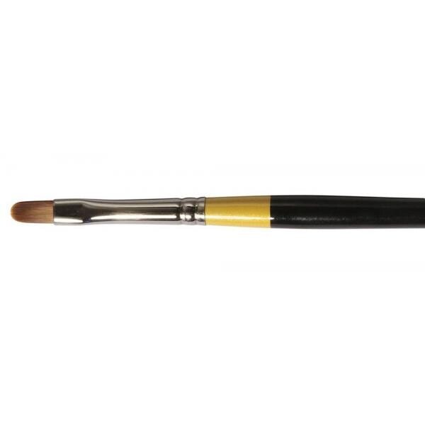 Daler-Rowney System3 Short Handle Filbert Brush SY67/Size 6 | Reliance Fine Art |Acrylic BrushesAcrylic Paint BrushesDaler Rowney System3 Brushes