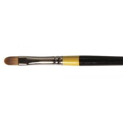 Daler-Rowney System3 Short Handle Filbert Brush SY67/Size 8 | Reliance Fine Art |Acrylic BrushesAcrylic Paint BrushesDaler Rowney System3 Brushes