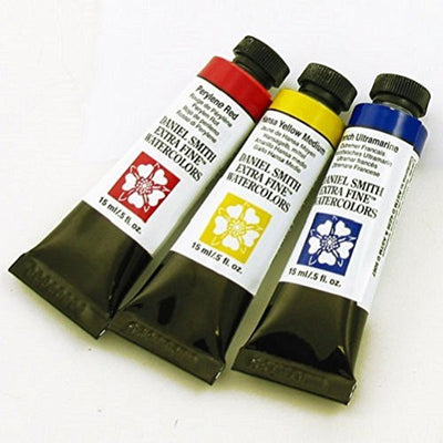 Daniel Smith Extra Fine Primary Watercolor Set of 3 Tubes (15 ML) | Reliance Fine Art |Paint SetsWatercolor Paint Sets